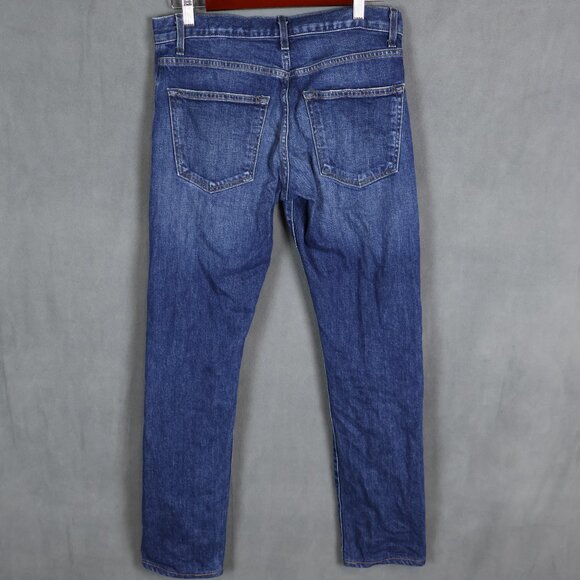 Imogene and Willie Jeans Mens 30x29 Blue Barton Washburn Slim Straight USA Made - Picture 2 of 14